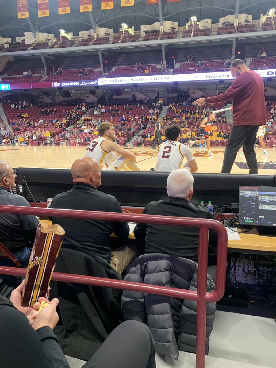 What a moment for Parker heading into his first action with the GOPHERS! Loved being able to watch. You looked great!