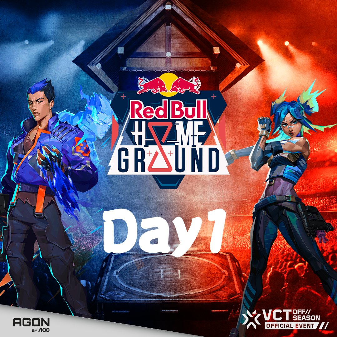 @DubaiYoutuber
╋━━
　#RedBullHomeGround 2023 本日開催‼️　
　　　 　　　　　　　 　　　　　　　━━━╋ 

レッドブル・ジャパン公式Twitchアカウントから
ライブ配信中！📺
twitch.tv/redbulljp?t=16…

DAY2に進出するのは…⁉️

#VALORANT
#ヴァロ冬場所