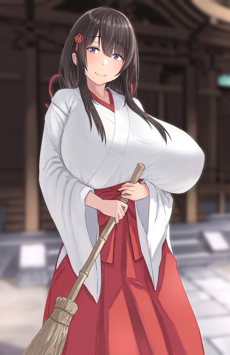 SnowMageYona's tweet photo. @a_buggy73723 Kimiko a sudden new shrine maiden https://t.co/1utncMOrR8