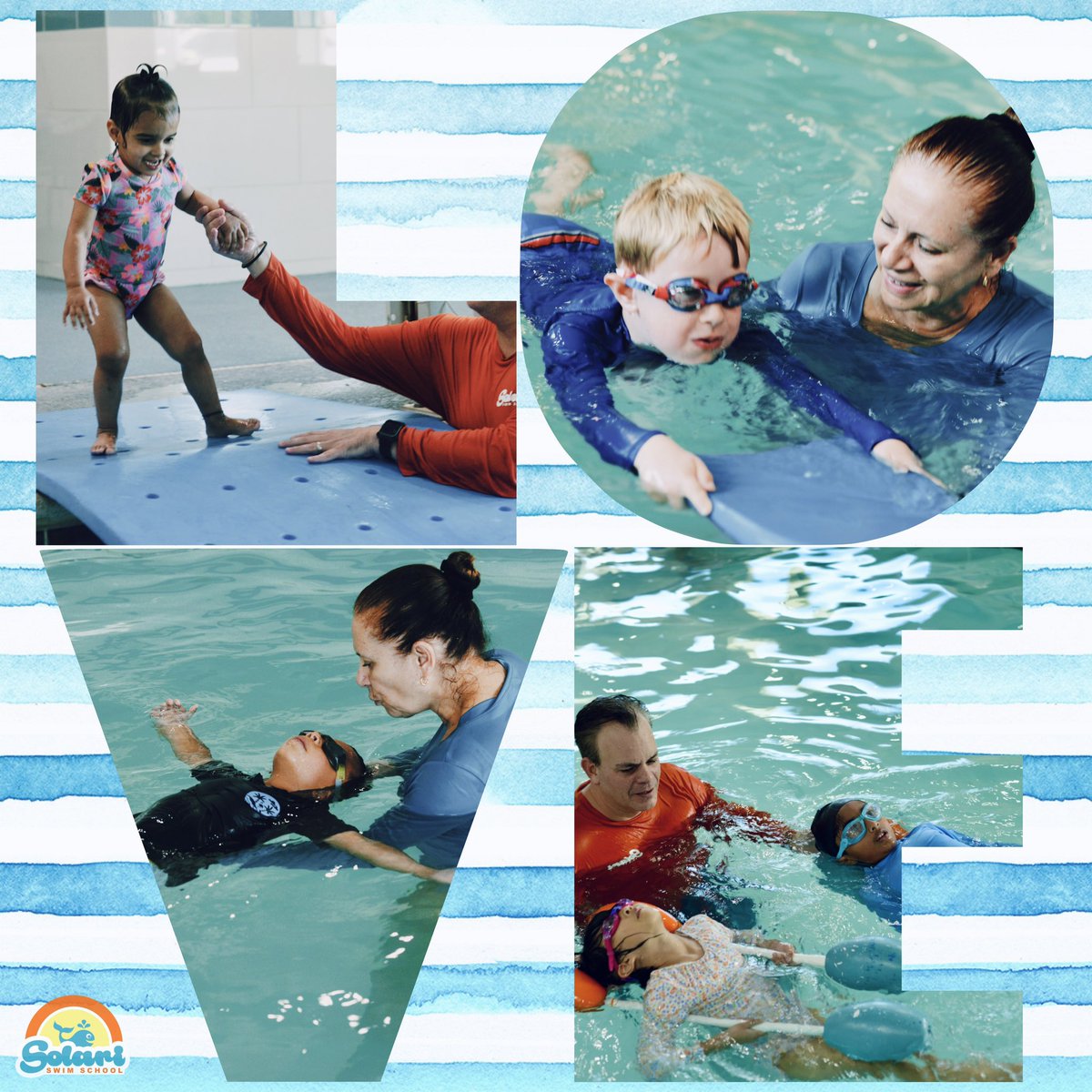 We love what we do! #swimminglessons #learntoswim #watersafety #swimforfun #swimforlife