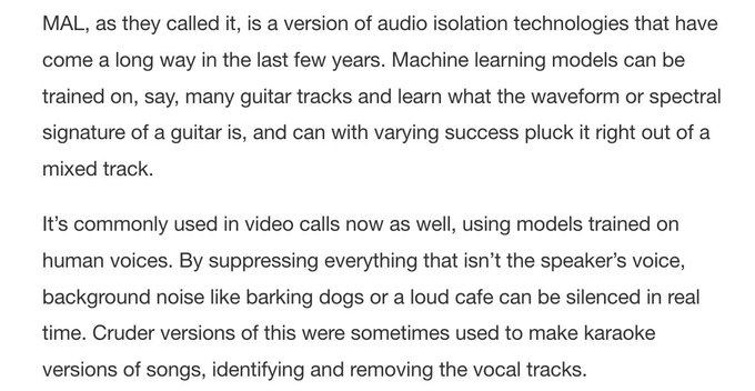 Don't be afraid of the 'AI-assisted' Beatles song, 'Now And Then' https://t.co/hN32YxMCLi https://t.