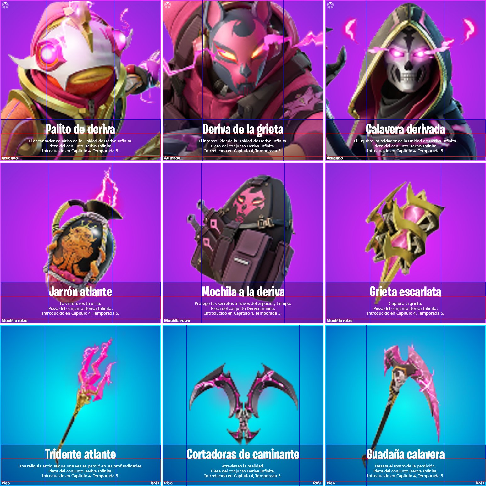 Mochila deriva fortnite hot sale
