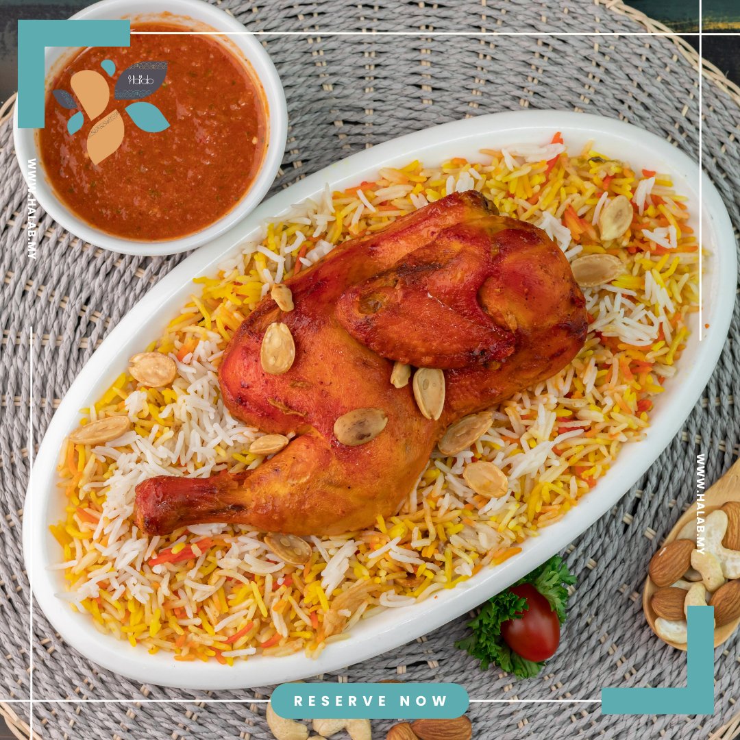 halabpenang's tweet photo. Chicken Mandi : The perfect blend of flavor-packed roasted chicken, smoky rice, and a tantalizing Tomato-chili sauce. 😋🌶
Reserve now https://t.co/Dk1gwTKh5y
