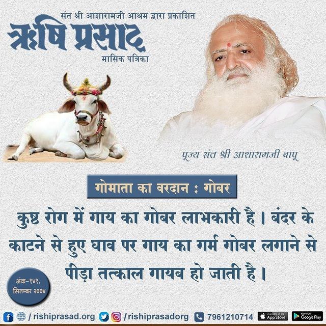 Soni45912315's tweet photo. Sant Shri Asharamji Bapu #गौ_उत्पाद की महिमा बताते हुए कहते हैं कि अगर देशी गाय के गोबर का 10 ग्राम ताजा रस प्रसूतिवाली महिला को देते हैं तो बिना ऑपरेशन के सुखदायी प्रसूति होती है ।
Swasthya Suraksha
Numerous Benefits https://t.co/T0yP5N3ADL