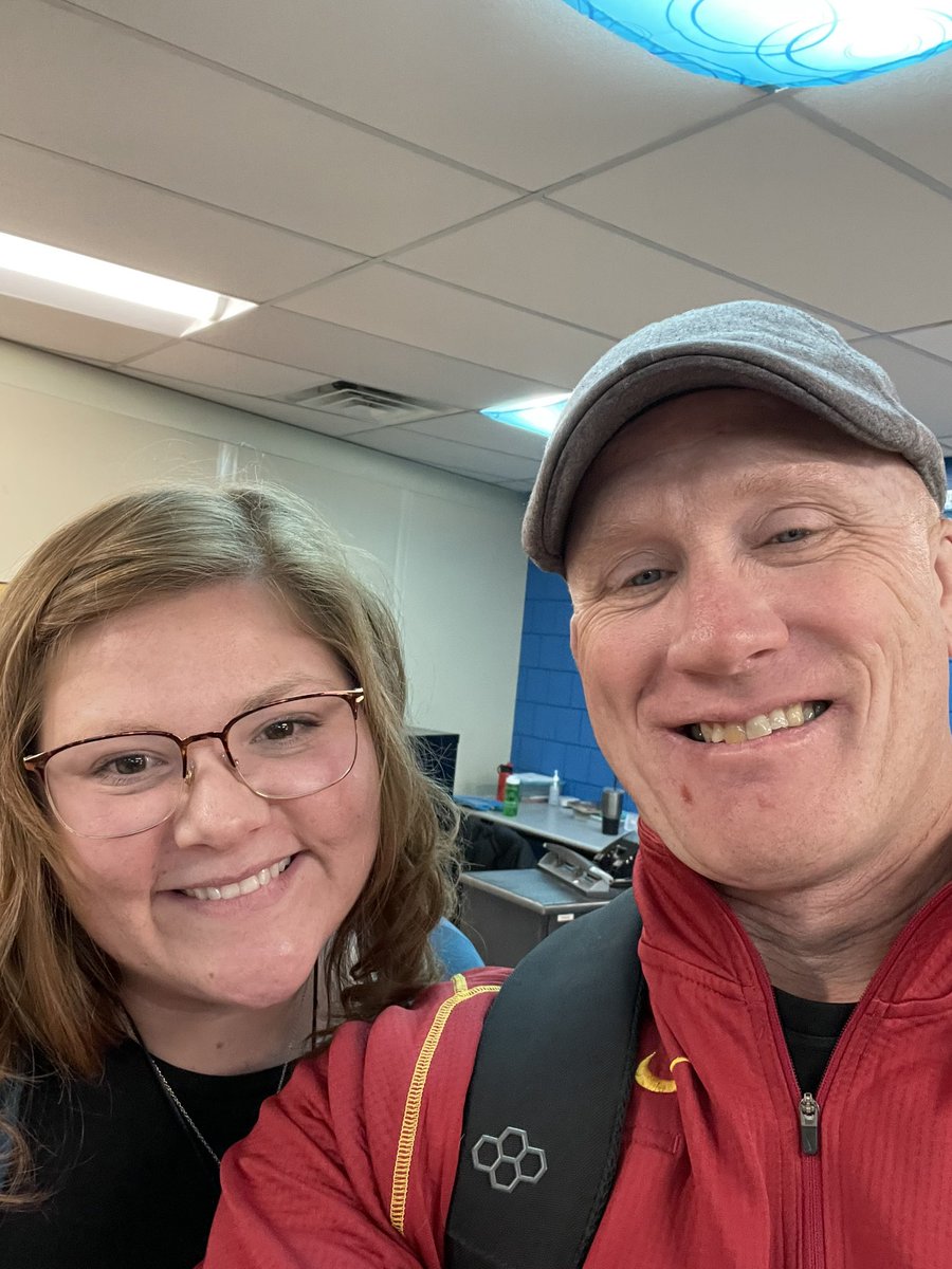 McKenzi James (Everts) was one of my favorite 1st graders at Parkersburg. Stopped to see her today <a href="/BF_District/">Bondurant-Farrar CSD</a> Always knew she’d be a teacher and great one at that. Proud of her! <a href="/APFalcons/">A-P Schools</a>