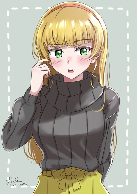あ、あんたがどうしてもっていうから仕方なくよ、仕方なく!