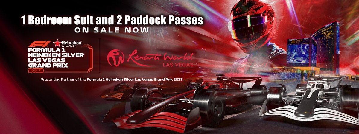 AlanSemsar's tweet photo. Formula 1 Las Vegas I have some passes  available.   I can also add in Private  Jet from LAX, SNA, VNY, or BUR 

4 Paddock Passes packaged with 1 bedroom suite  
20 Heineken SkyBox Passes

#F1 #f1lasvegas #f1tickets #paddock #paddockpass #paddockclub #formula1 @BillionMagazine https://t.co/UvInf5kpk9