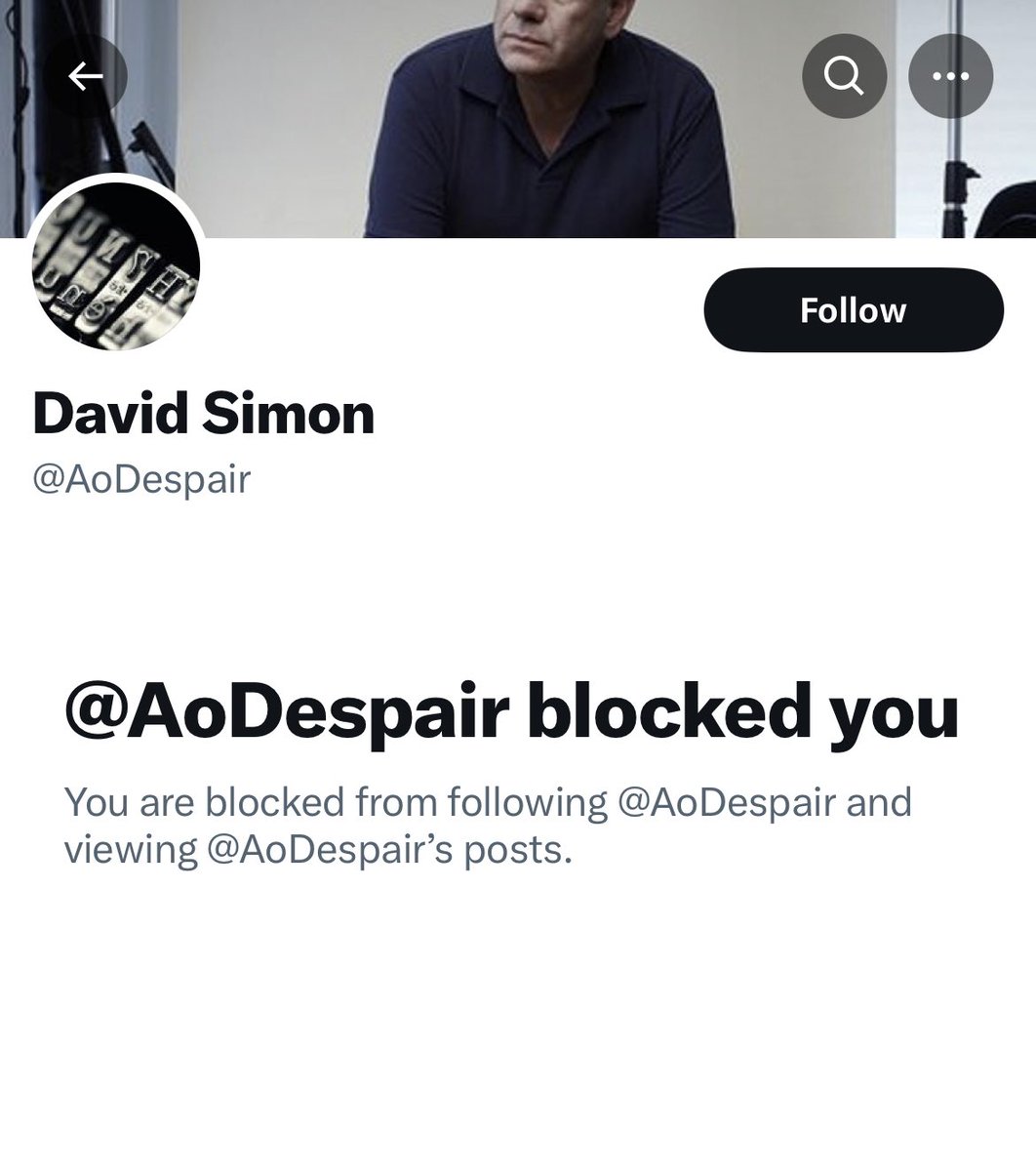 mattlieb's tweet photo. David Simon plz don’t let this war tear us apart. Someone send him my The Wire episode synopsis parody song of Rob Zombie’s Dragula and tell him I love him. https://t.co/FPTSyGMzP9