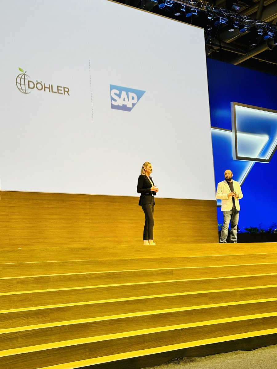 Sindhu Gangadharan (@gangadharansind) on Twitter photo So cool to hear <a href="/arinbhowmick/">Arin Bhowmick</a> and our customer <a href="/DoehlerGroup/">DöhlerGroup</a> talking about the phenomenal <a href="/SAP/">SAP</a> User Experience #SAPTechEd So cool to hear <a href="/arinbhowmick/">Arin Bhowmick</a> and our customer <a href="/DoehlerGroup/">DöhlerGroup</a> talking about the phenomenal <a href="/SAP/">SAP</a> User Experience #SAPTechEd