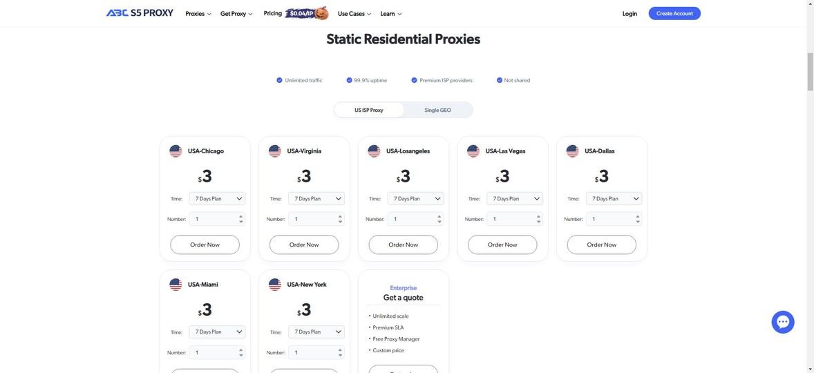 BellaMi31889190's tweet image. 📢📢📢
Affordable Private Static Residential IP Address (ISP Proxy)
🌟With ABC S5 Proxy Real Static Residential IP
🌟Enjoy Stable and Secure Internet Connection and Scrape Data from Any Website 
#abcproxy #residentialproxy #s5proxy #ipproxy