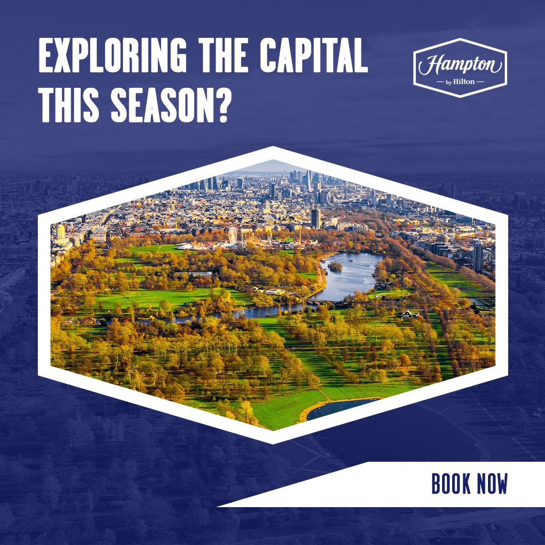 Discover the magic of the capital this season at Hampton by Hilton London Stansted Airport! 🍂✨ 

Book your stay today → bit.ly/39RK1OG

#LondonExploration #CityGetaway #AutumnAdventures #TravelMagic #HamptonByHilton
