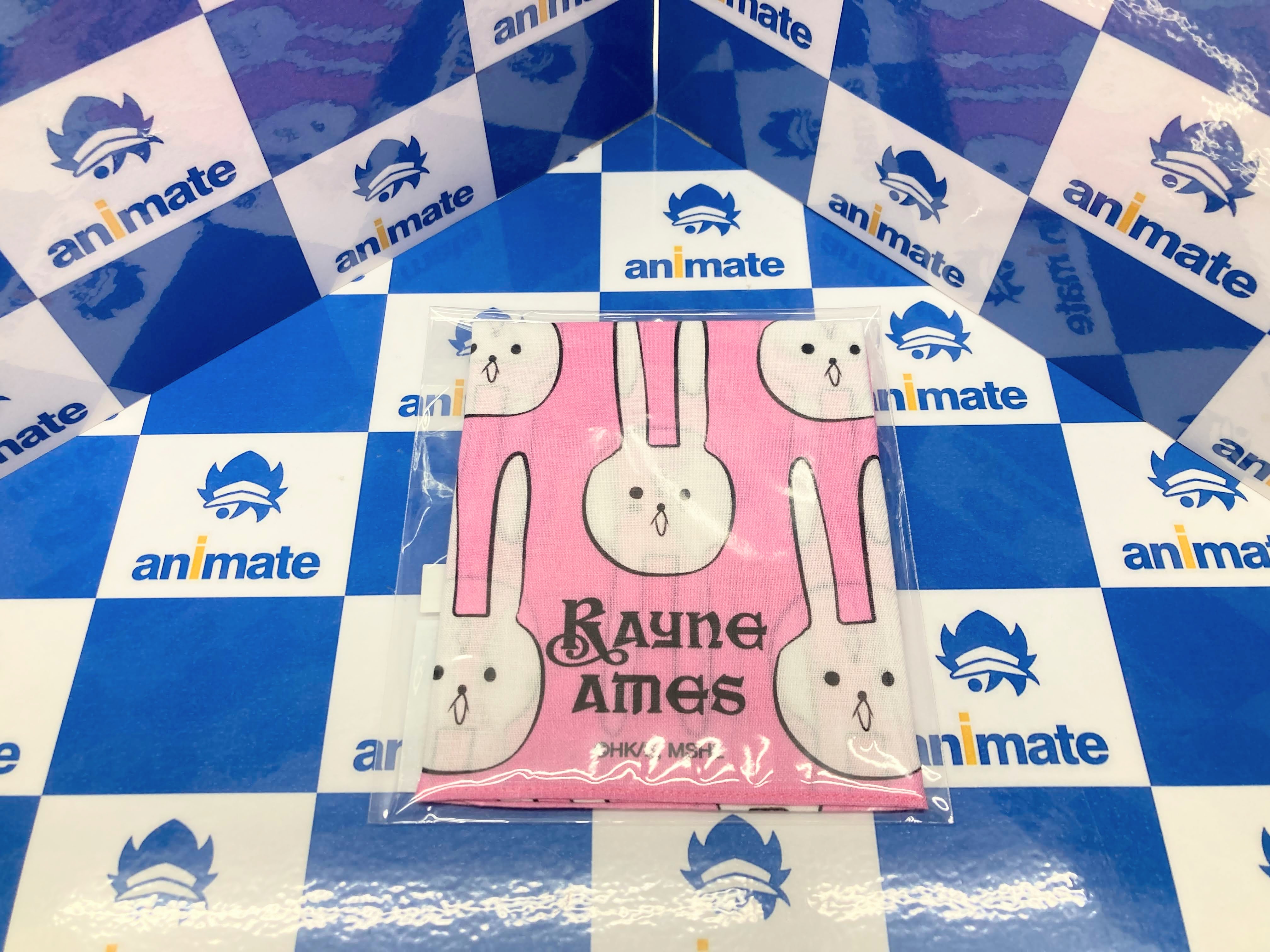 マッシュル レイン ハンカチ レインの魔法のハンカチ うさぎ