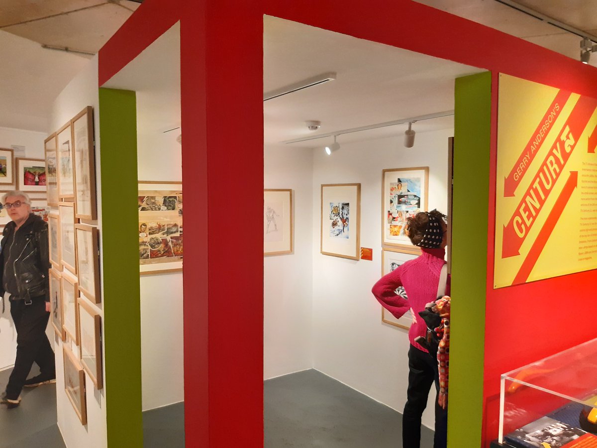 richardandsheaf's tweet photo. A final selection of images from the 'Century 21' mini exhibition held recently at the @Cartoonmuseumuk. Supermarionation is go!
https://t.co/f5CKUNJBGQ
#comics #Stringray @GerryAndersonTV #TV21 https://t.co/2TERrSrSDE