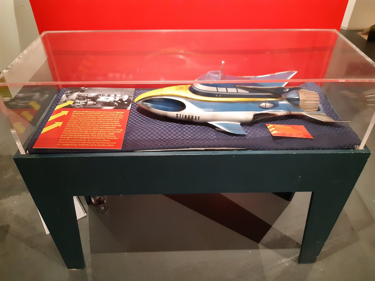 richardandsheaf's tweet photo. A final selection of images from the 'Century 21' mini exhibition held recently at the @Cartoonmuseumuk. Supermarionation is go!
https://t.co/f5CKUNJBGQ
#comics #Stringray @GerryAndersonTV #TV21 https://t.co/2TERrSrSDE