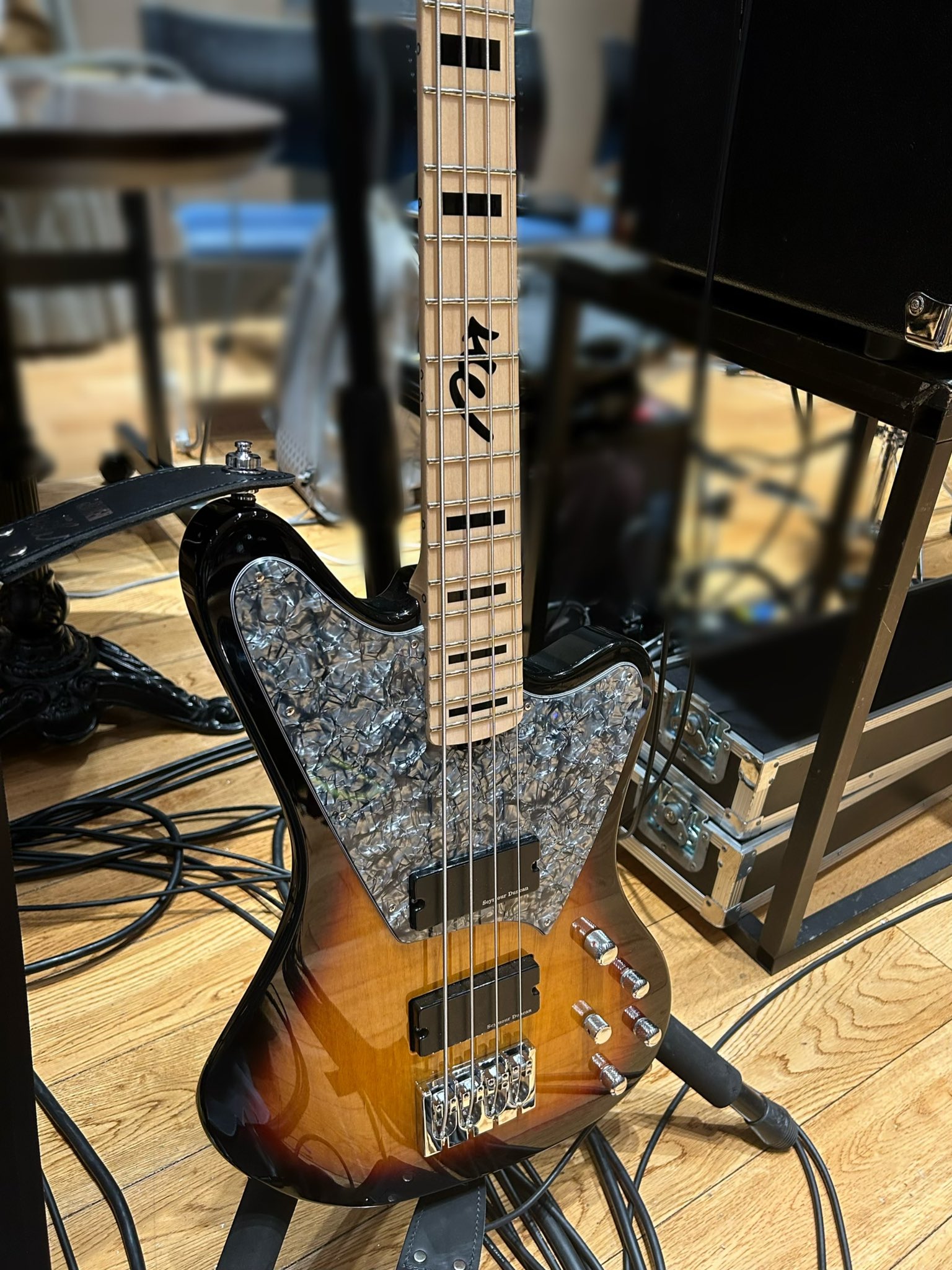 長崎そよ　エレキベース　BanGDreamモデル　ESP ESP ESP×BanGDream! Collaboration Modelシリーズ エレキベース