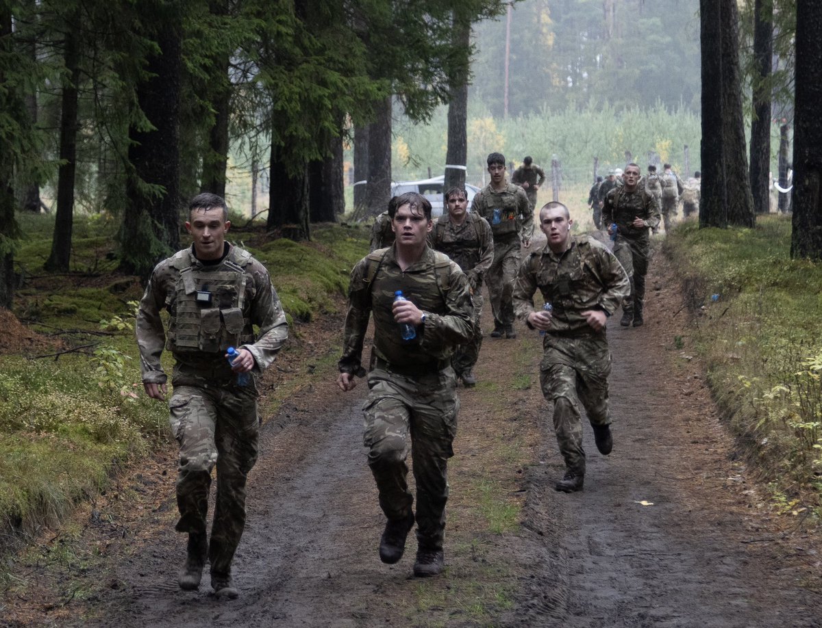 The Norwegian foot march held at Bemowo Piskie training area. A timed multi national march over 30 Km carrying 11Kg. #WeAreNATO #strongertogether