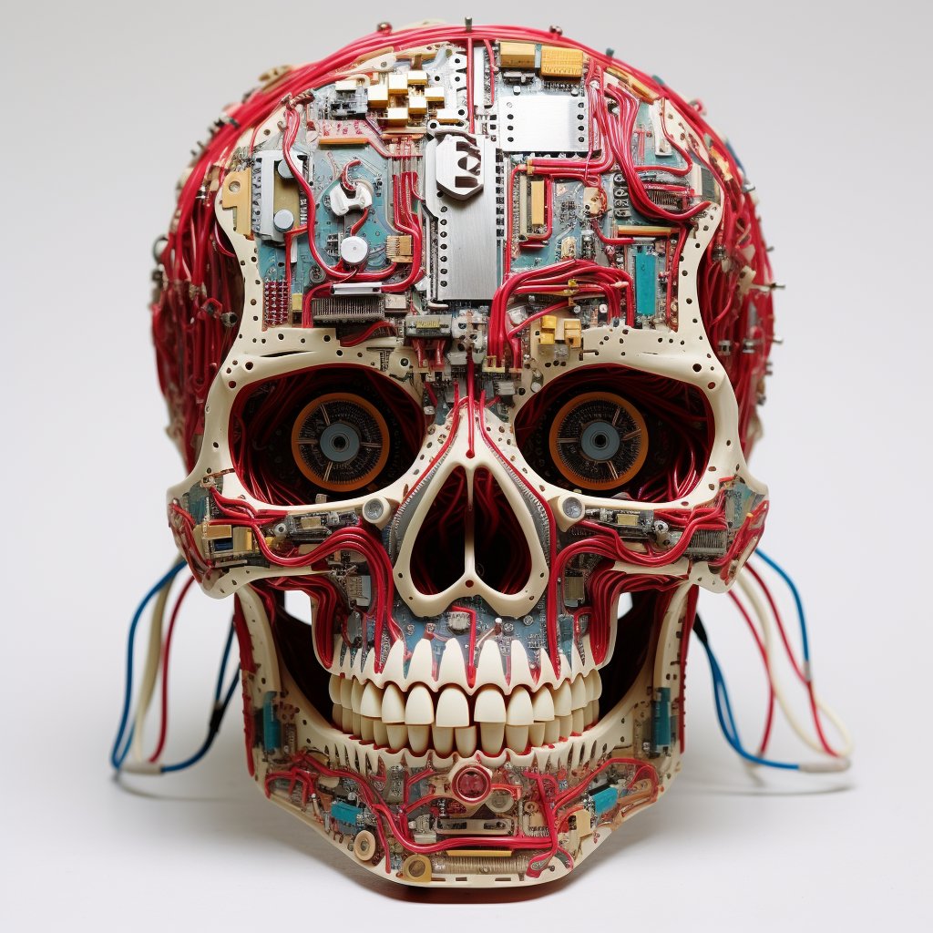 gamaniaco's tweet image. #skull #AIGenerated