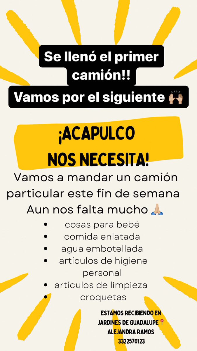 DanielaRadilla1's tweet photo. 📍Guadalajara
Vamos por más!!! Apoyen a difundir 🙏🏻🙏🏻🙏🏻 https://t.co/rGNPL7i9x7