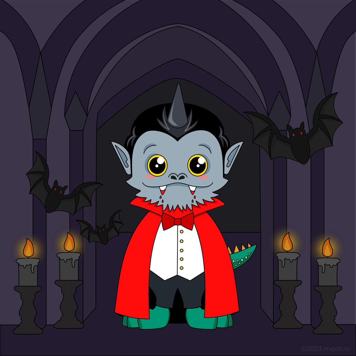 ask_meoo's tweet image. Happy Halloween 🧛🏼
Meoo is all set to hit the streets &amp;amp; get some treats 🍫!

This seasonal milestone can only be unlocked within the #app throughout October. But don’t worry if you missed it. There will be more seasonal milestones to come 😉

#askmeoo #halloween #characterart