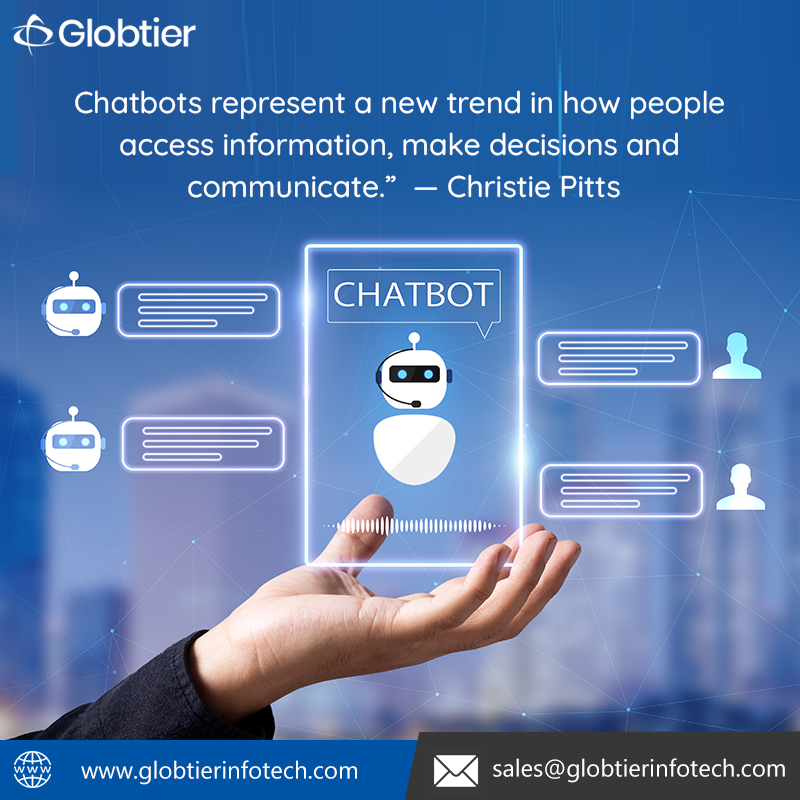 globtierinfotec's tweet photo. Ever wonder why chatbots are gaining velocity in the market? Chatbots are becoming widely popular because of their ease of access and full-time availability.
๐๐ผ๐ฟ ๐บ๐ผ๐ฟ๐ฒ ๐ถ๐ป๐ณ๐ผ๐ฟ๐บ๐ฎ๐๐ถ๐ผ๐ป:๐
๐๐ฉ๐ถ๐๐ถ๐ ๐จ๐: https://t.co/zTZrb11YX8
#aichatbot #chatbot #chatbotsolution https://t.co/yd4Q8sXEVT