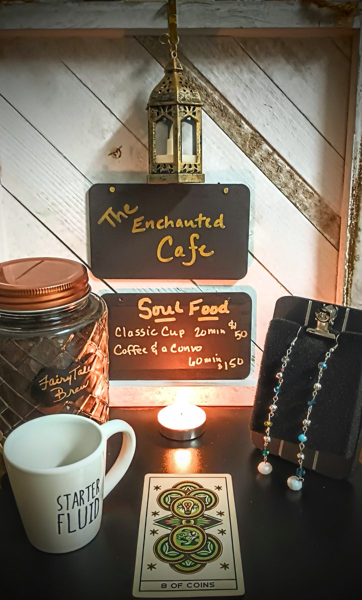 with_enchanted's tweet image. Self Read Starter Fluid✨💙☕️☕️💙✨

#8ofpentacles #selfread #starterfluid