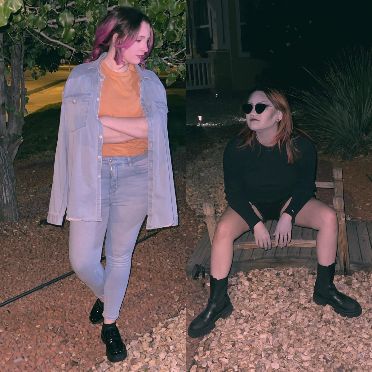lovesar1sk's tweet photo. happy halloween (even though we dress like this irl already) https://t.co/VdWJ7WH4xv