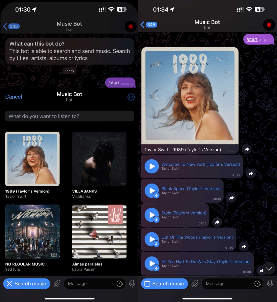 Music Bot：免费全网音乐搜索下载工具

可以搜索、播放和下载全网音乐资源

按专辑或单曲一次性返回

👉ahhhhfs.com/49872/