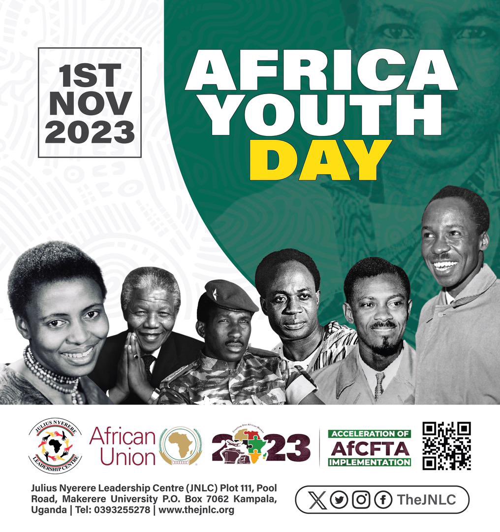 Happy #AfricaYouthDay! Today, we celebrate the resilient spirit of Africa's youth. Inspired by Nyerere's wisdom, we recognize that together, we are the architects of a united and prosperous continent. Let's keep pushing for a brighter future through unity. #AfricaYouthDay2023