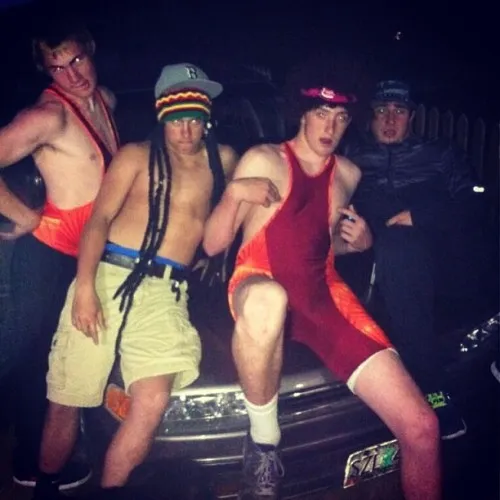 ProudSinglet's tweet photo. shenanigans #singletchallenge #wrestling #halloween https://t.co/ctxxltXrMP