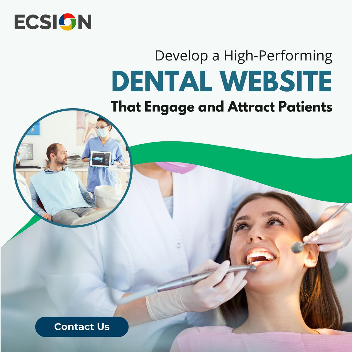 Creating a professional dental website that engages and attracts patients requires a careful blend of compelling content, user-friendly design, and a strong focus on your practice's unique strengths.

ibit.ly/RvBAw

#websitedevelopment #webdesign #dental