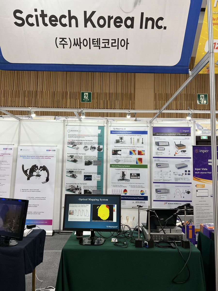 MappingLab_EP's tweet photo. We have made it here @FAOPS2023! Thanks to our wonderful distributor Scitech Korea Inc ❤️. @jayjay_lu @brianzahn31 @li_yatong. https://t.co/6vJsg9NjWY