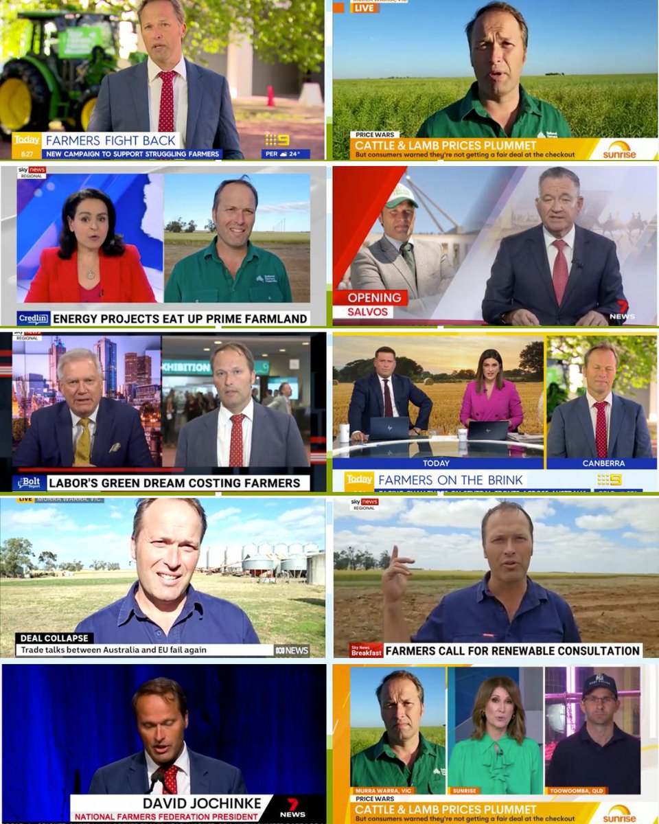 Huge first week for @farmer_dj as our new President kicking off #KeepFarmersFarming. We're fighting to: 🚜 Protect Aussie farmland 💧 Secure access to water 🧑‍🔧 Fill jobs on farms 🚢 Safeguard export markets ⚖️ Give farmers a fair go Get involved at keepfarmersfarming.org.au