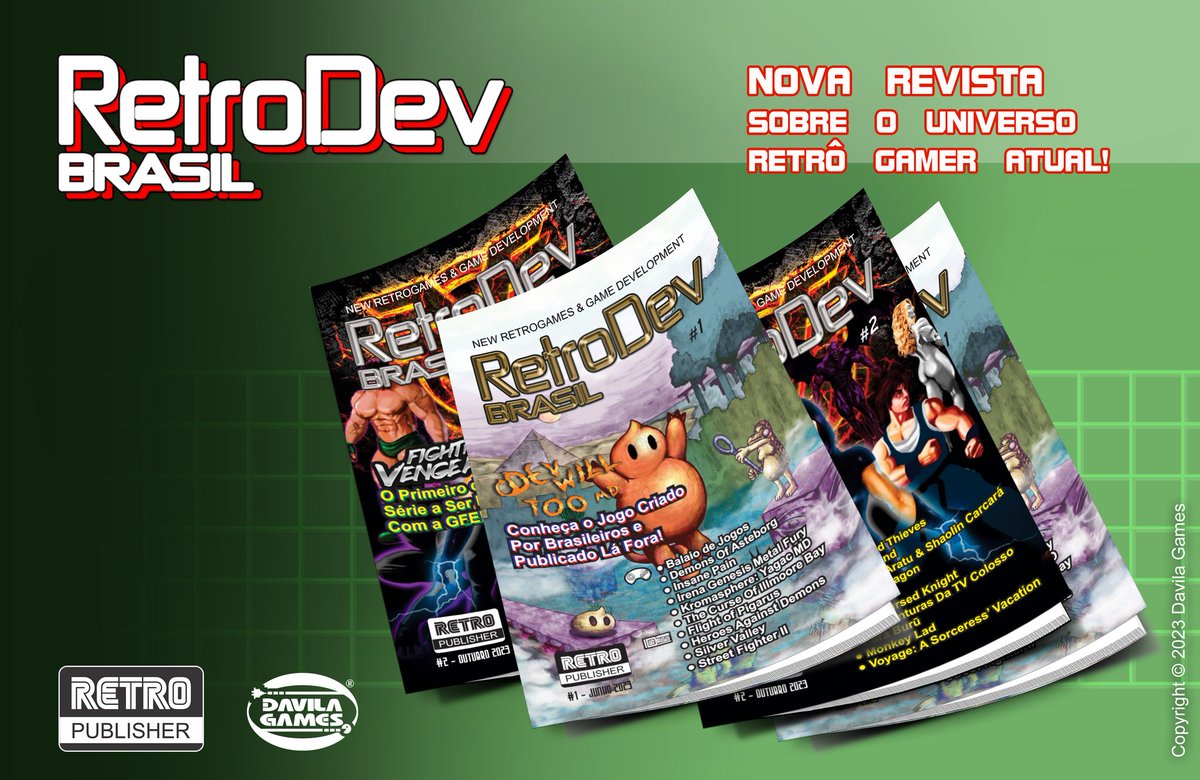 RetroPublisher's tweet photo. Faltam poucos dias para o término da nossa campanha, você já apoiou? Vamos tornar a revista RETRODEV BRASIL uma realidade, clique no link abaixo, escolha uma recompensa e nos ajude a financiar nosso projeto!
https://t.co/M2dKsrZtFK
#RetroDevBrasil #RetroPublisher #RetroGames https://t.co/PvLuckqsFb