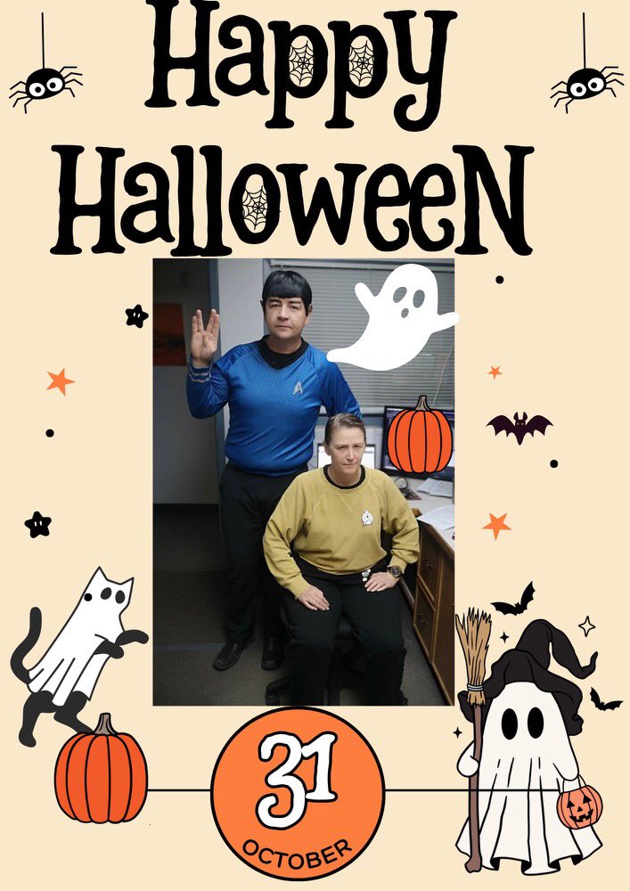 Have a safe and Happy Halloween from all of us in the LVS Enterprise!