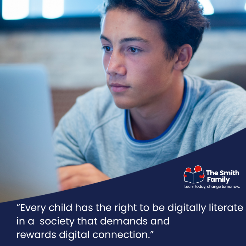 The findings are in from our important digital inclusion research collaboration led by <a href="/dezuanni/">michael dezuanni</a> <a href="/qutdmrc/">QUT Digital Media Research Centre</a> focussed on supporting young Australians and their families experiencing disadvantage. The report recommends a range of measures to help improve the digital inclusion of