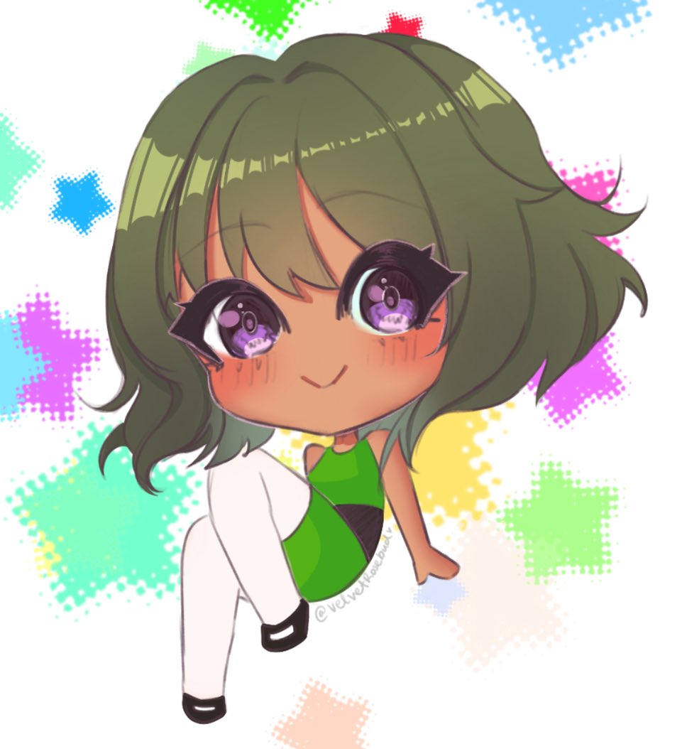 VelvetRosebud's tweet photo. Natalia as buttercup for Halloween!!!! 💚💚💚#ナターリア #デレステ https://t.co/dtgXgpfQju