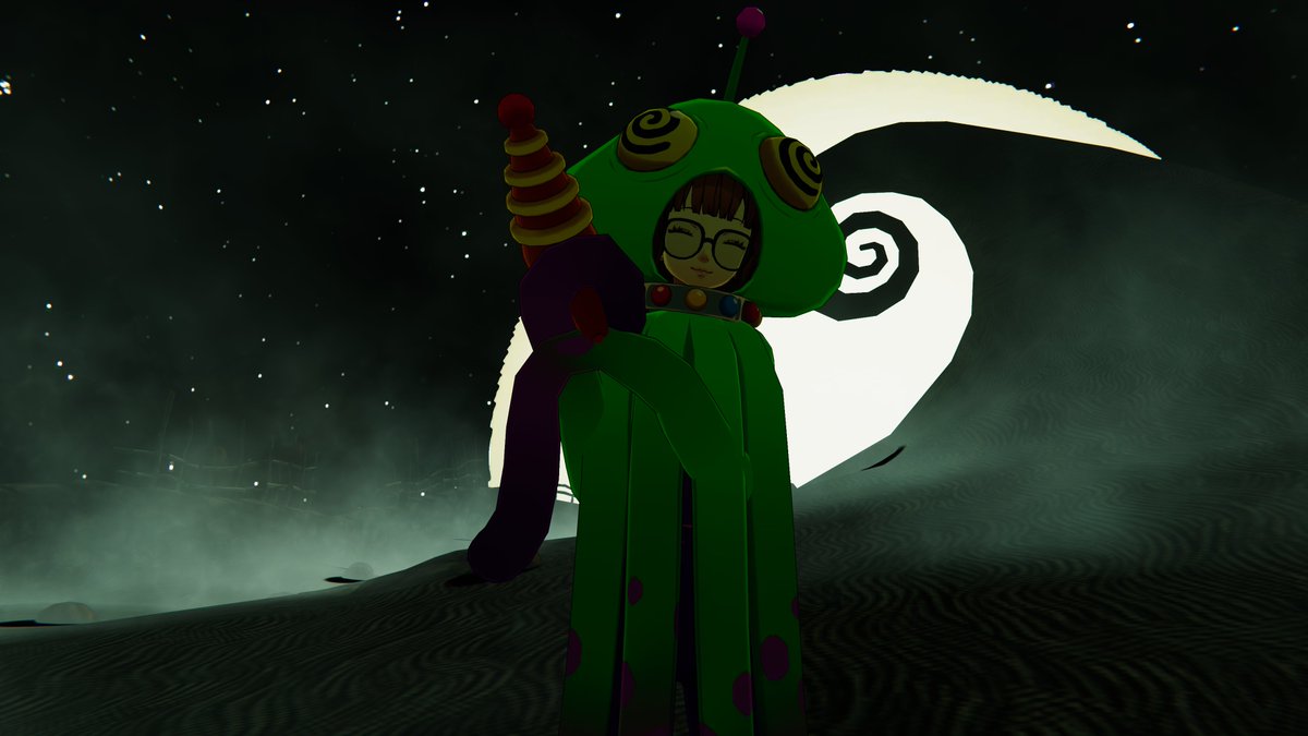 FutabaWanders's tweet image. "Girls and boys of every age, wouldn't you like to see something strange?"

Don't worry, the only really strange thing here on Halloween is that one funny door on a tree... now THAT looked out of place. Definitely not goin' there any time soon!