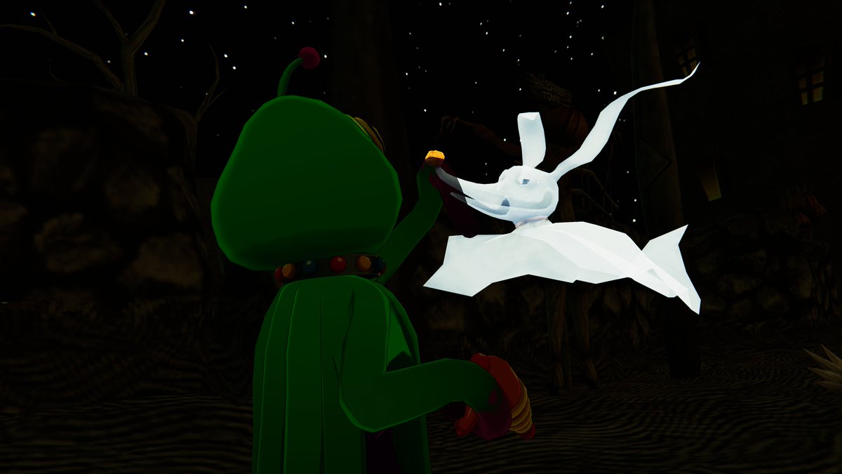 FutabaWanders's tweet image. "Girls and boys of every age, wouldn't you like to see something strange?"

Don't worry, the only really strange thing here on Halloween is that one funny door on a tree... now THAT looked out of place. Definitely not goin' there any time soon!