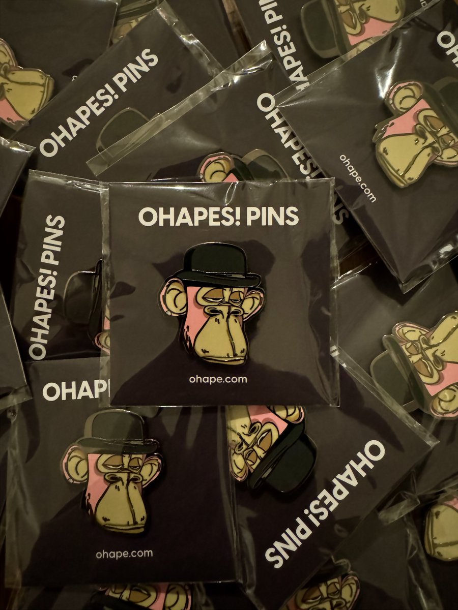 Don’t miss this one fam! 
<a href="/BoredApeYC/">Bored Ape Yacht Club 🍌</a> #MadeByApes #ApeFest #HongKong #enamelpins