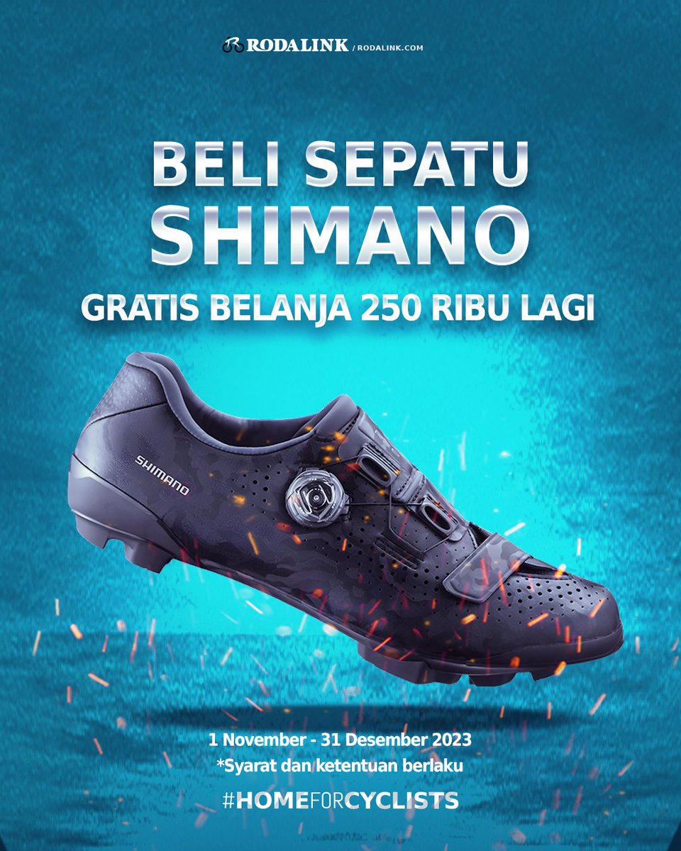 Rodalink_Ind's tweet photo. Sambut bulan November ini dengan penawaran terbaik dari Rodalink!🎉 Beli sekarang dan hemat lebih banyak

*Syarat dan ketentuan berlaku
Cek selengkapnya: https://t.co/BG3djkkmnz

#rodalinkindonesia 
#homeforcyclists 
#promonovember https://t.co/hSAcJGKdYu