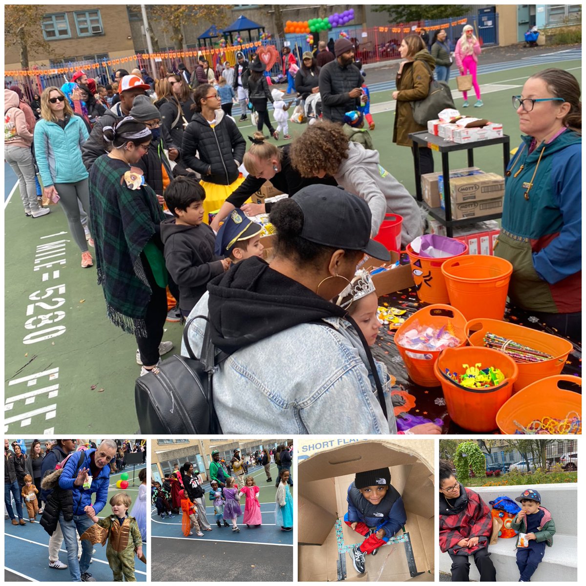 HarlemPrincipal's tweet photo. An all around spooktacular day @LockeSchoolNYC #MyPTArocks! #joyfulstudents #joyfulstaff #bootifulLockeCommunity #Jarlemstrong #HarlemProud https://t.co/sqQDbLUfWi