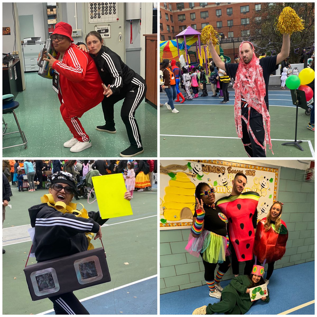 HarlemPrincipal's tweet photo. An all around spooktacular day @LockeSchoolNYC #MyPTArocks! #joyfulstudents #joyfulstaff #bootifulLockeCommunity #Jarlemstrong #HarlemProud https://t.co/sqQDbLUfWi