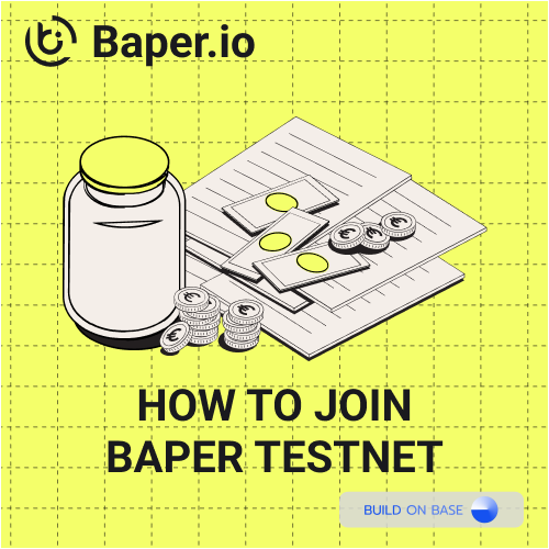 Baper_io's tweet photo. ⚡️HOW TO JOIN BAPER TESTNET⚡️

👇Check out this detailed guideline to start trading on Baper Testnet

https://t.co/BBJXuDFtK0

📌Don't forget our Testnet Program with $1000 Total Rewards for users from Oct 30 to Nov 12

#Baper #BuildOnBase https://t.co/AY5eVVSDJ0