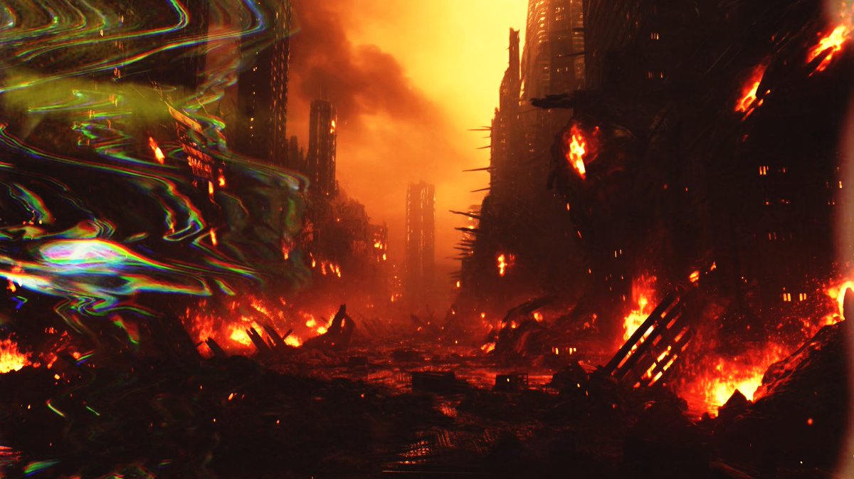 Ns_JNR's tweet image. 💀🔥🌆 #CosmosHasFallen #DarkRealm #DarkCosmNT #Halloween #NewProfilePic #NewBanner