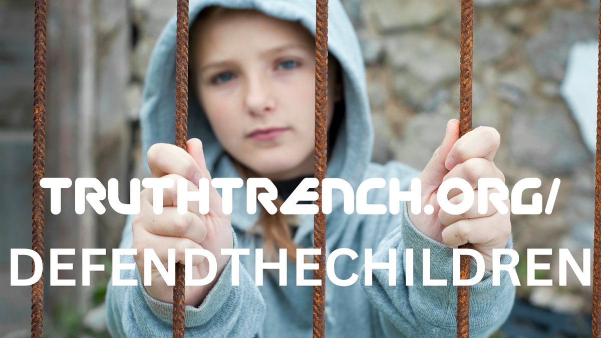 DEFEND THE CHILDREN
truthtrench.org/defendthechild…
.
#EndChildTrafficking
#ChildProtection
#StopChildTrafficking
#ChildTraffickingAwareness
#ChildRights
#HumanTrafficking
#SaveOurChildren
#ChildSafety
#ChildExploitation
#NoChildForSale