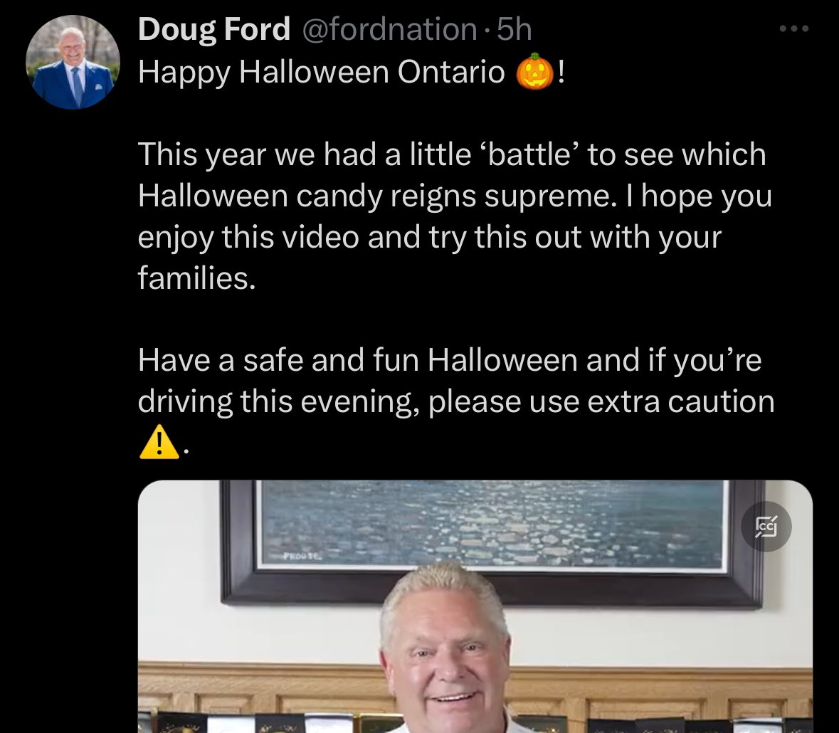 Props to Ford for at least correctly telling drivers to watch out for kids and not the other way around. Maybe he’s coming around after all.
