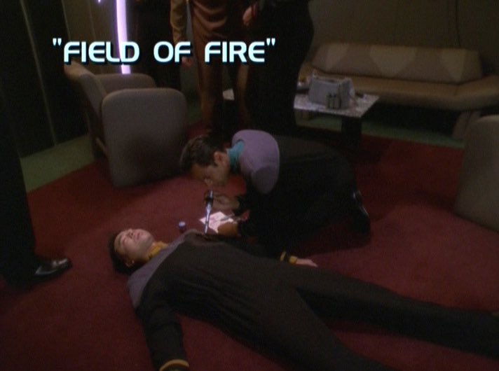 fmfagan's tweet photo. This episode has one of the creepiest and fascinating weapons in all of Trek. Itโs also an Ezri episode and there wasnโt enough of those. Lastly itโs a weirdly appropriate Halloween episode.
#AllStarTrek #DS9 #FieldOfFire https://t.co/BeblIA5Zbb