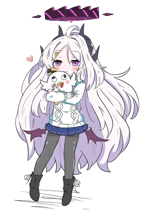 シャドウバン期間中のイラスト~#ブルアカ 