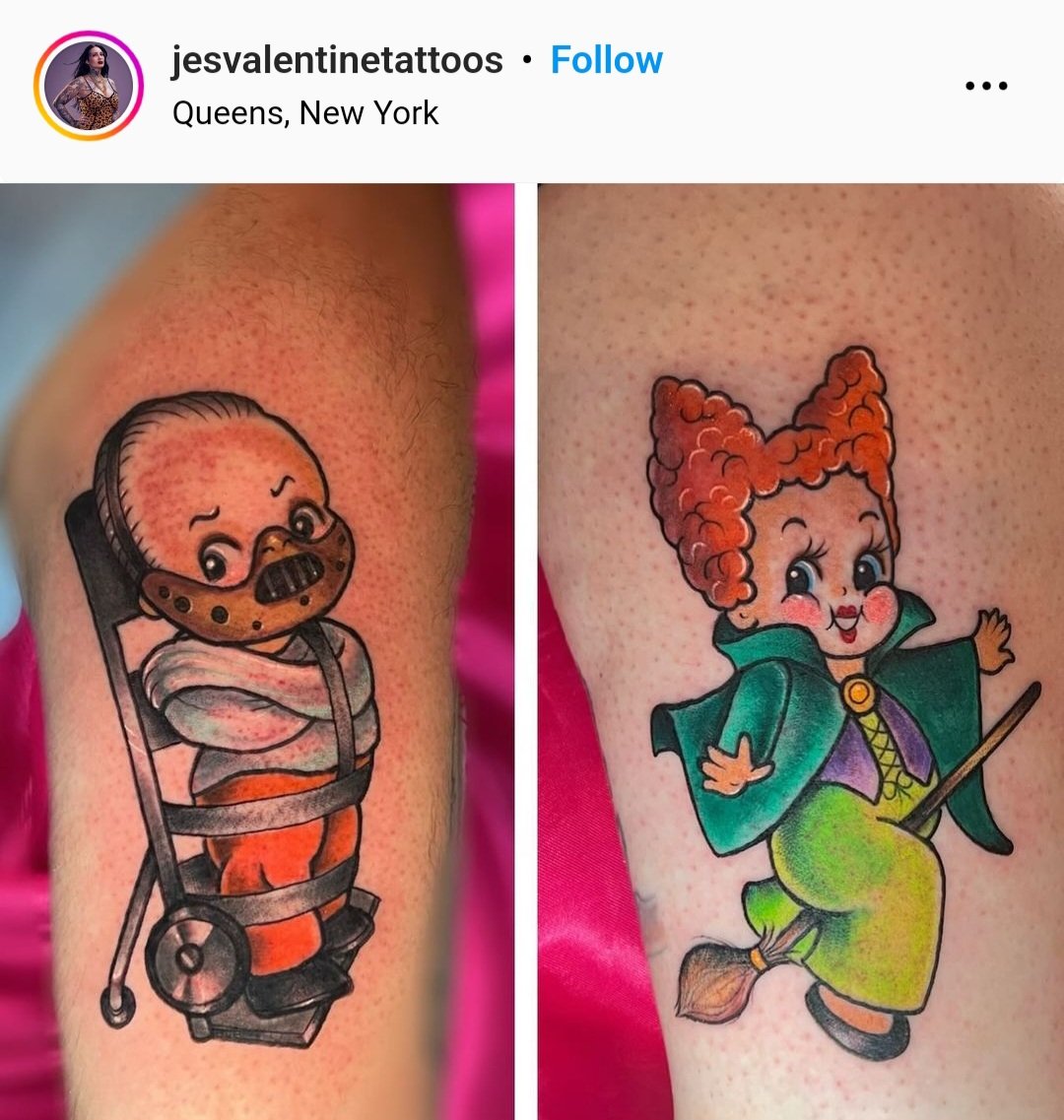 7DustKat73's tweet photo. @RealNicel1 @inkmaster @VeilScarecrow @Picapau316 @vicval1970 @johnpeck226 @rosebudblues10 @Rae2Rae @Jackie_6661 Jessica Valentine: Good execution, packs in color, probably not in the 1st wave of Machine packer uppers. https://t.co/UI2ANiSS6L