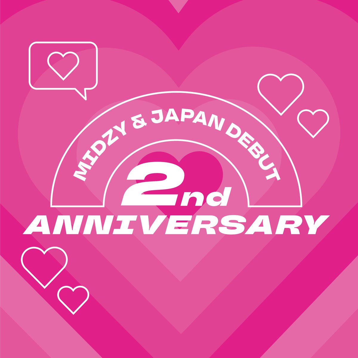 MIDZY JAPAN DEBUT 2nd ANNIVERSARY サインポラ MIDZY JAPAN DEBUT 2nd ANNIVERSARY サインポラ 𓍢ִ໋🫀있지